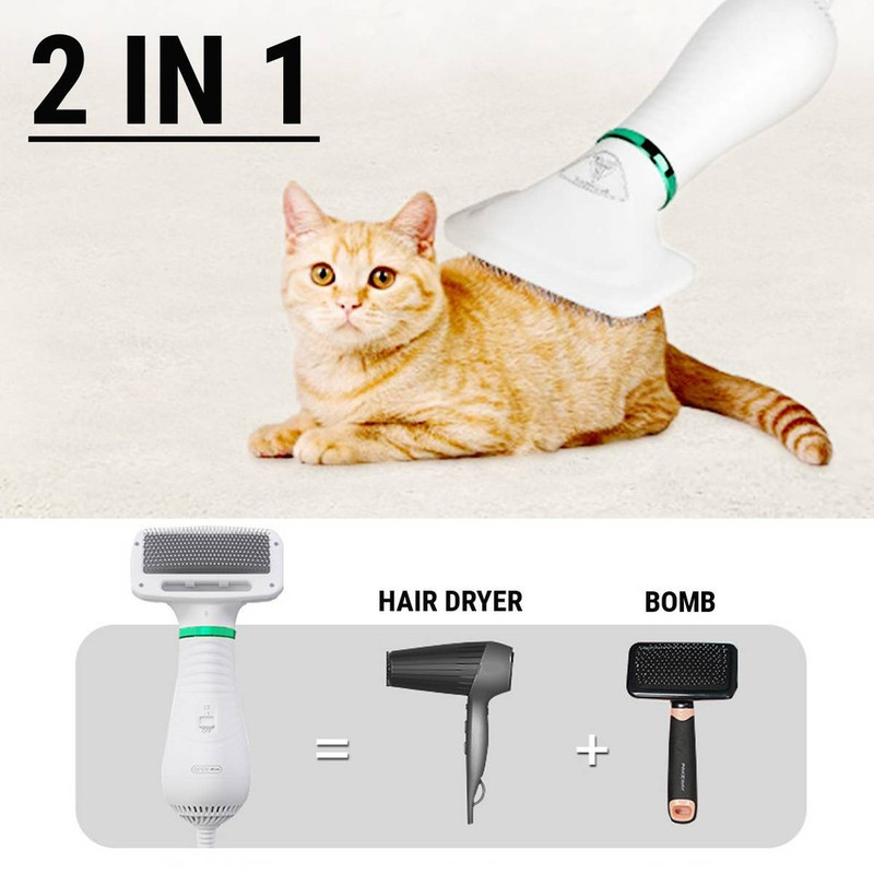 سشوار و برس برقی حیوانات خانگی مدل PET.GROOMING.DRYER
