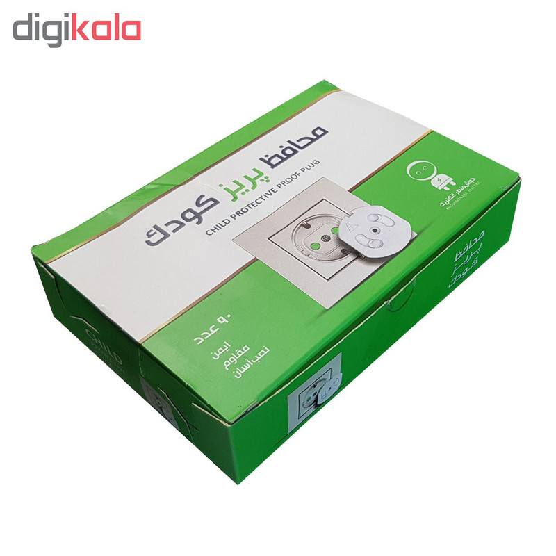 محافظ پریز خوش منظر الکتریک مدل Ch-02 بسته 5 عددی