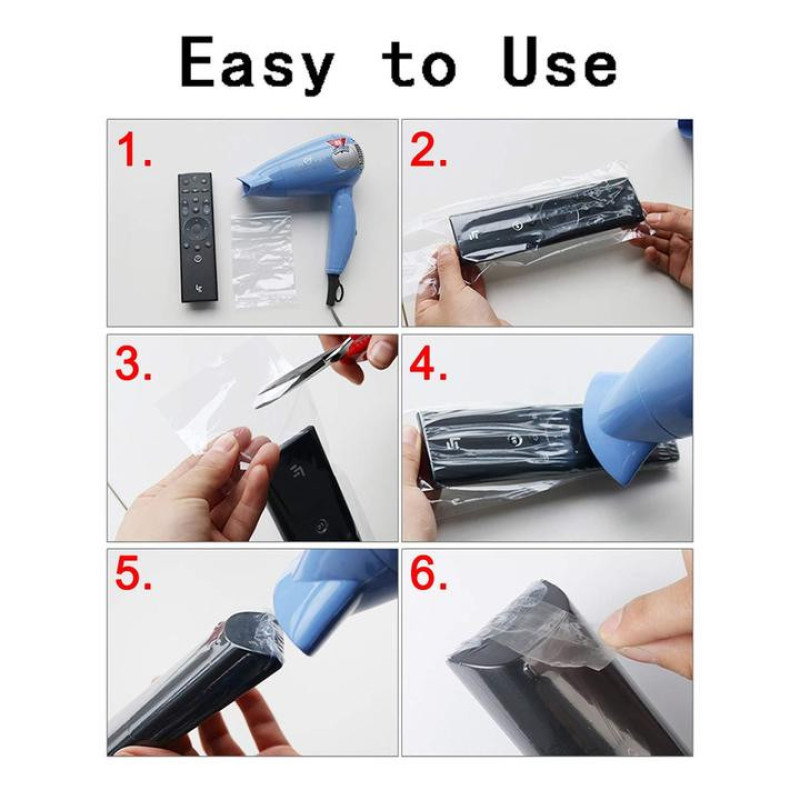 پلاستیک شیرینک حرارتی مدل دکتر پک کد 10CM طول 10 متر