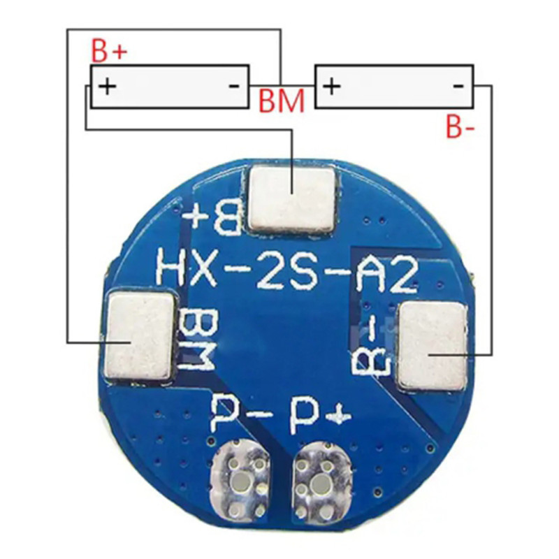 ماژول محافظ شارژ باتری لیتیومی 2 سل 5 آمپر مدل XH-2S-A2