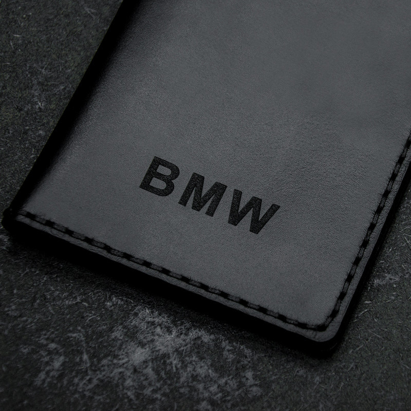 کیف مدارک خودرو چرمینه اسپرت طرح BMW کد 47024