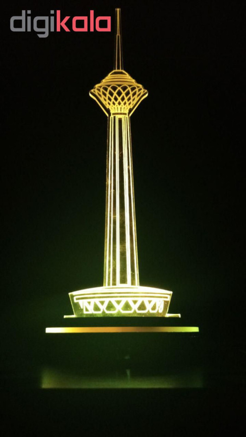 چراغ خواب پارسافن لیزر طرح برج میلاد تهران