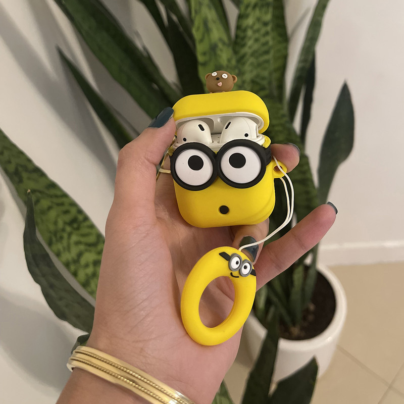 کاور مدل Minion مناسب برای کیس اپل Airpod1Airpod2