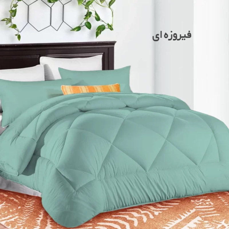 لحاف چیداری مدل میکرو دو نفره سایز 220x200 سانتی متر