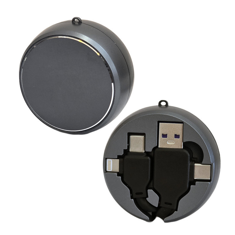 کابل تبدیل USB  USB-C به لایتنینگ  USB-C مدل 65w-4in1 طول 1 متر