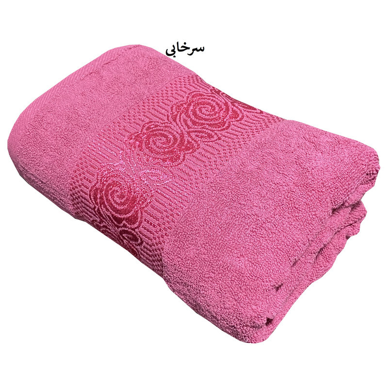 حوله دستی شایسته مدل روژان سایز 40X80 سانتی متر