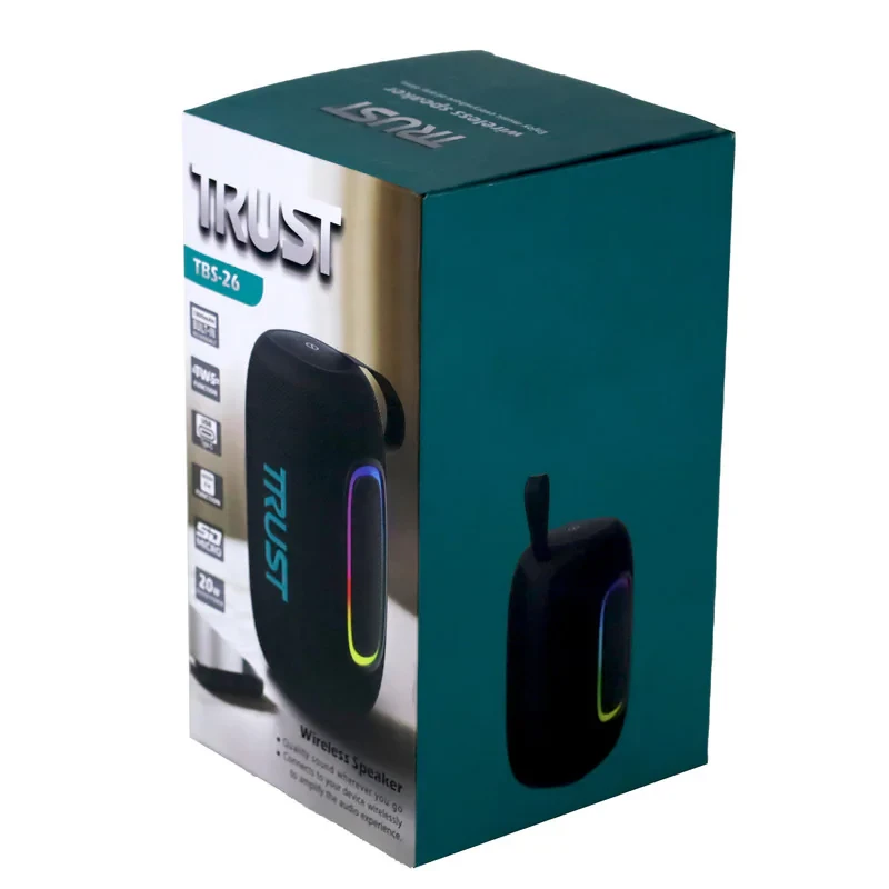اسپیکر بلوتوثی قابل حمل تراست مدل TBS-26