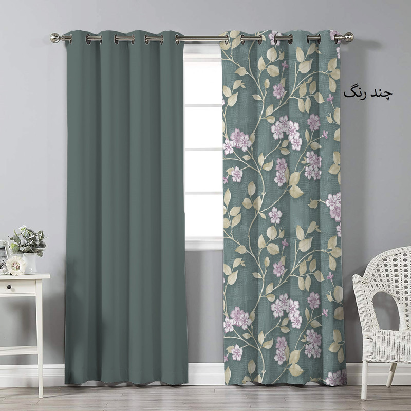 پرده نیروانا مدل pl1089 سایز 280x140 سانتی‌متر