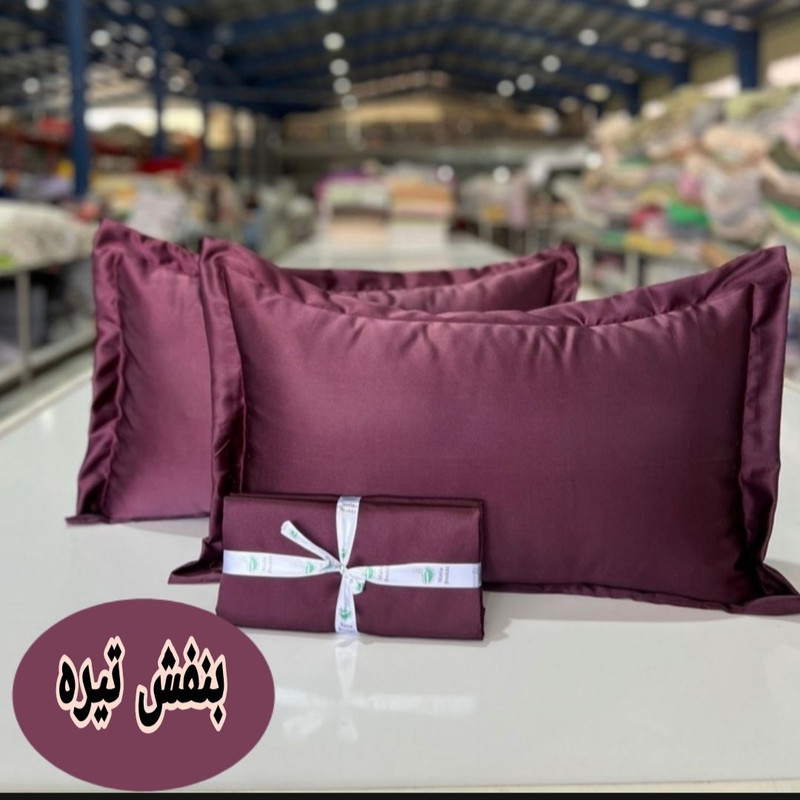 رو بالشی مدل ساتن قابدار سایز 60*80 سانتی متر