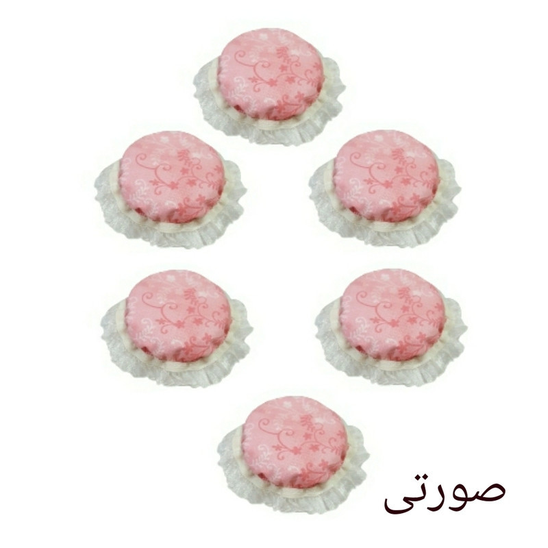 دستگیره اجاق گاز مدل شبه مخملی کد 050 بسته 6 عددی