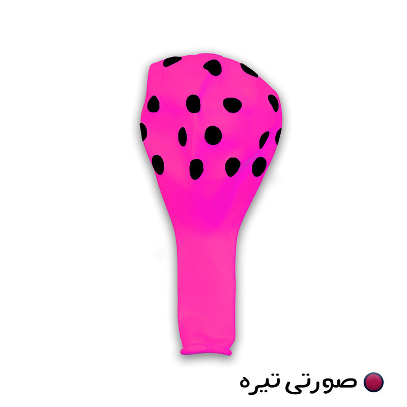 بادکنک مدل خالدار بسته ده عددی
