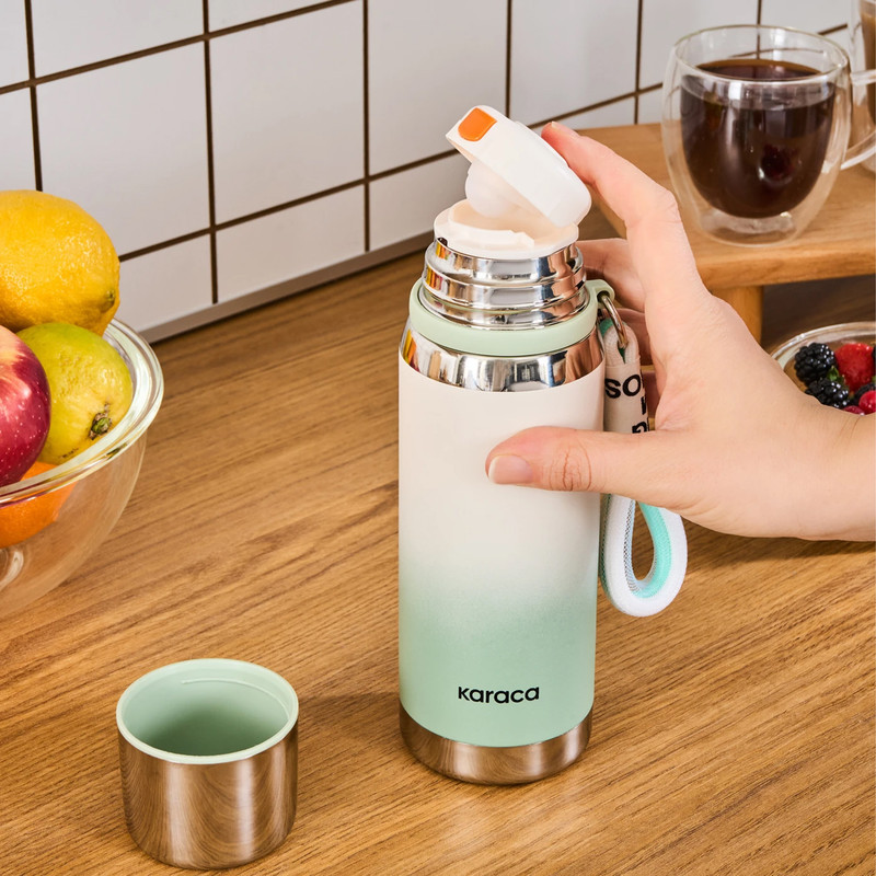 فلاسک کاراجا مدل İnoxis گنجایش 0.55 لیتر