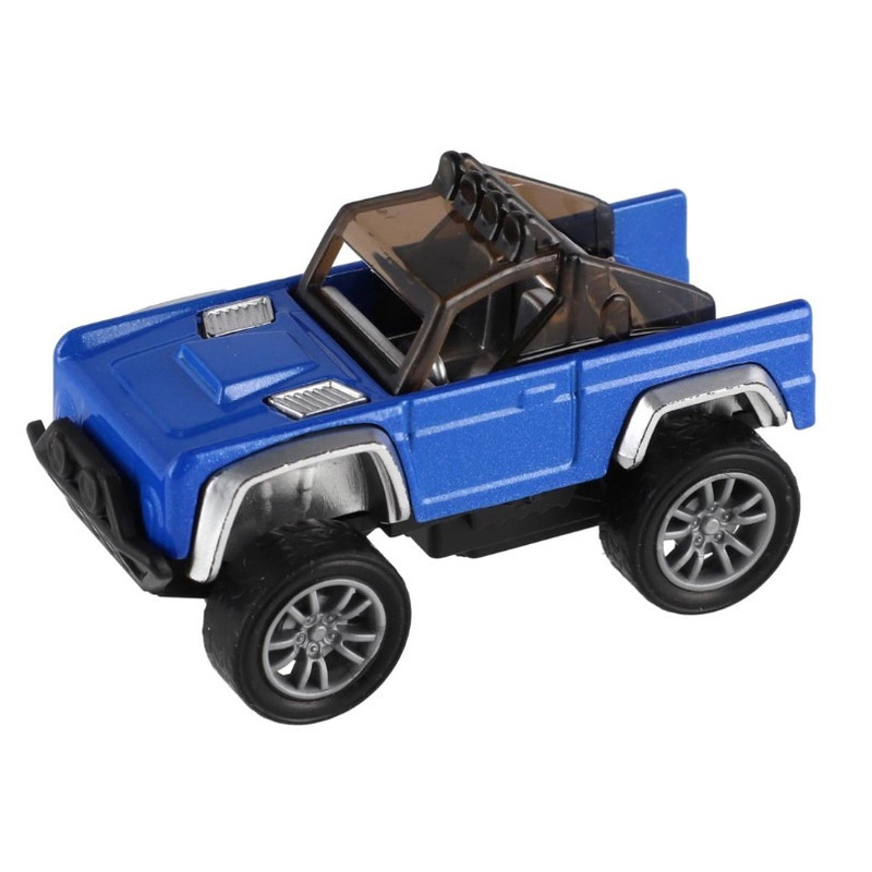 ماشین بازی مدل آفرود عقبکش فلزی کد DIE-CAST-TRB