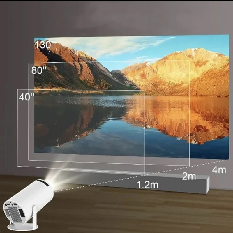 ویدئو پروژکتور آیریور مدل HY300 با رزولوشن 1280x720 تصویر 4K