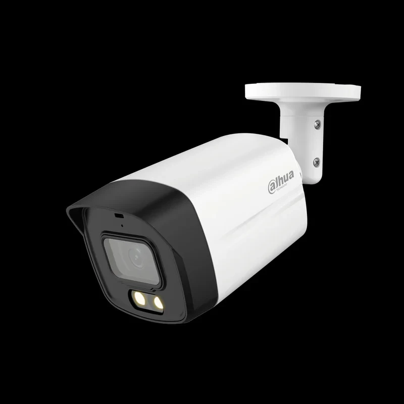 دوربین مداربسته آنالوگ بولت داهوا مدل HAC-HFW1509TLMP-A-LED با حسگر 12.8 اینچی CMOS، رزولوشن 5 مگاپیکسل، دید در شب رنگی تا 40 متر، زاویه دید 102 درجه، قابلیت ضبط صدا، بزرگنمایی دیجیتال و استاندارد ضدآب IP67