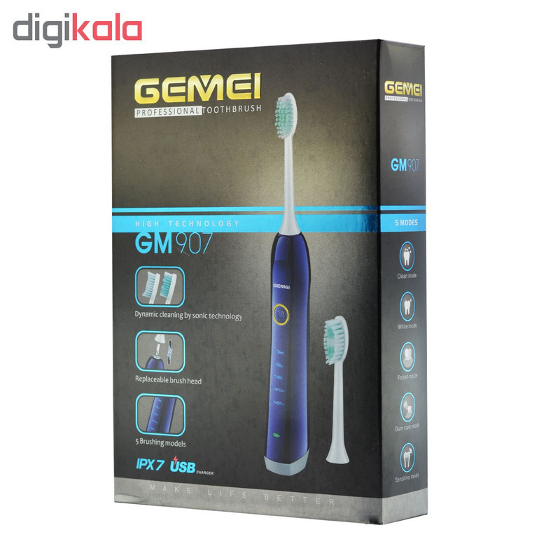 مسواک برقی جیمی مدل GM 907