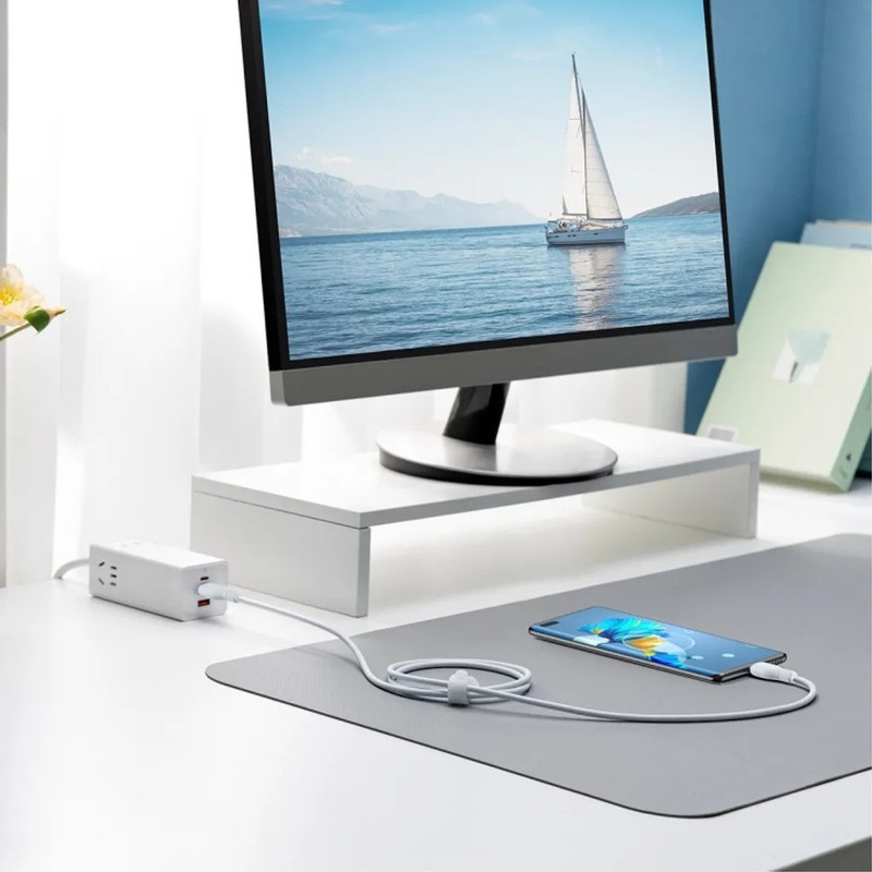 کابل تبدیل USB به USB-C بیسوس مدل Pudding Series P10355703511-B1 طول 1.2 متر
