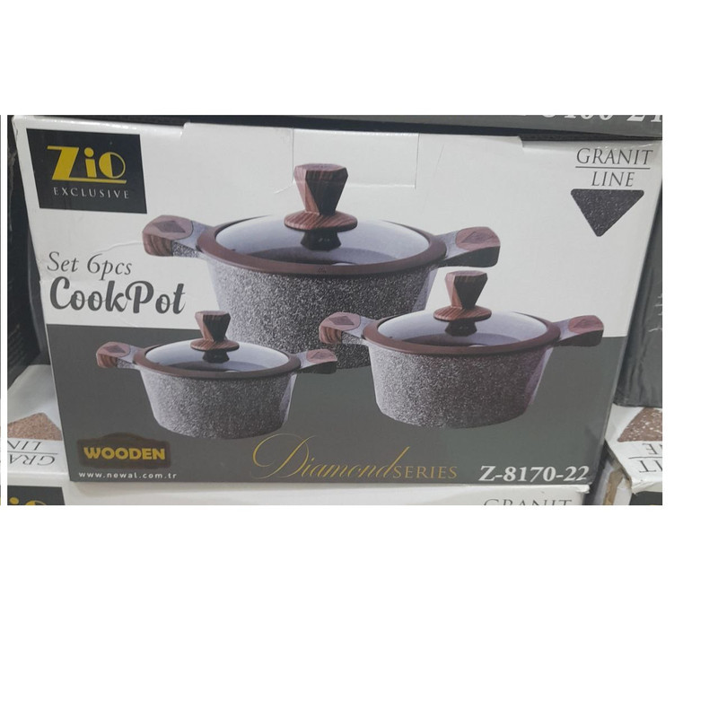 سرویس پخت و پز شش پارچه زیو مدل Z-8170-22