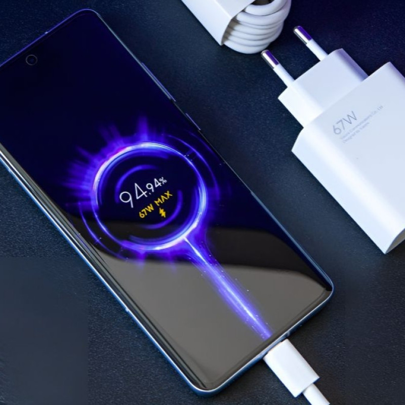 شارژر دیواری 67 وات مدل MDY-12-UAE به همراه کابل USB-C