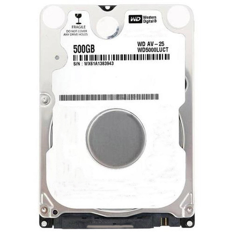 هارددیسک وسترن دیجیتال مدل WD5000LUCT ظرفیت 500 گیگابایت