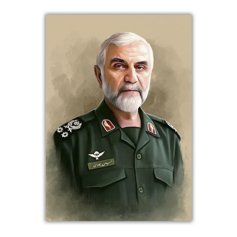 تابلو شاسی مدل سردار شهید حسین همدانی کد 60
