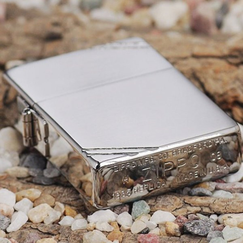 فندک زیپو مدل 230 -VINTAGE BRFIN.CHROME