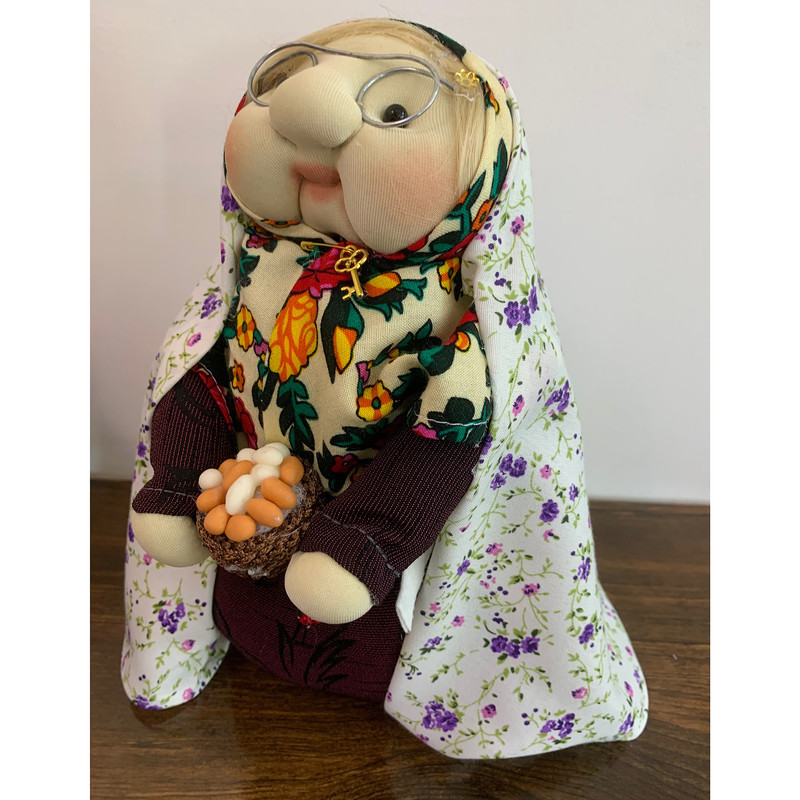 عروسک مدل ننه قزى كد 005 ارتفاع 25 سانتى متر