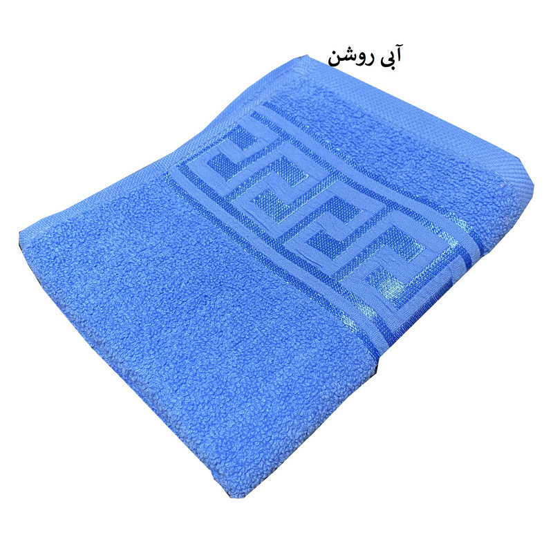 حوله دستی بهباف آذر کد 1821 سایز 30×58 سانتی متر