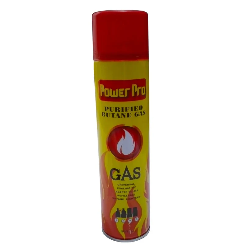گاز فندک پاورپرو مدل BUTANE
