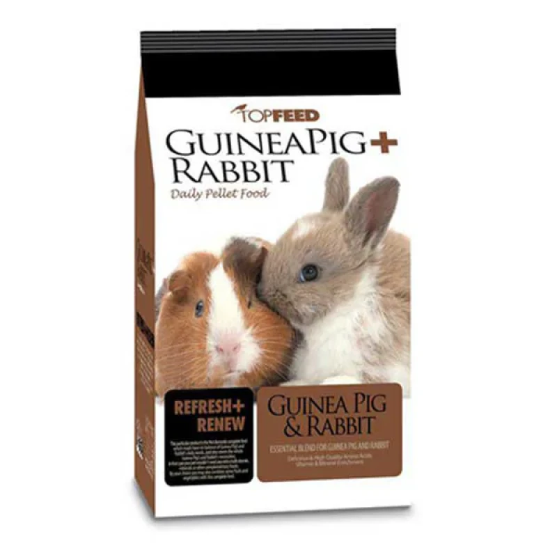 غذای خشک خرگوش و خوکچه هندی تاپ فید مدل GuineaPig & Rabbit وزن 1 کیلوگرم