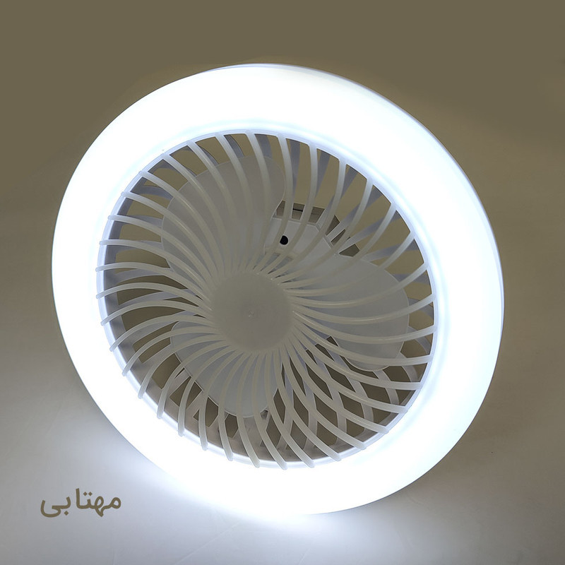 چراغ آویز چادر مدل فن دار کد 629