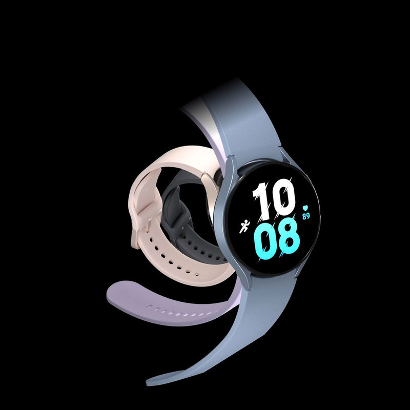 ساعت هوشمند 40 میلی‎متری سامسونگ مدل Galaxy Watch 5 با بند سیلیکونی