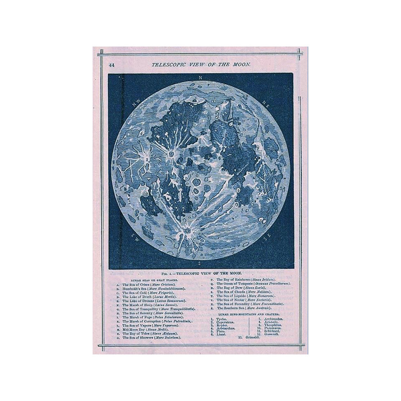 پوستر طرح ماه مدل Moon 11090