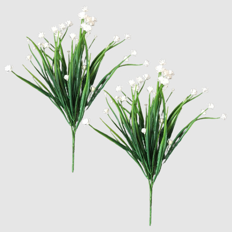 گل مصنوعی بوته لیندا کد 616، بسته 2 عددی، جنس پلاستیک، ابعاد 15×10×40 سانتی‌متر، وزن 40 گرم