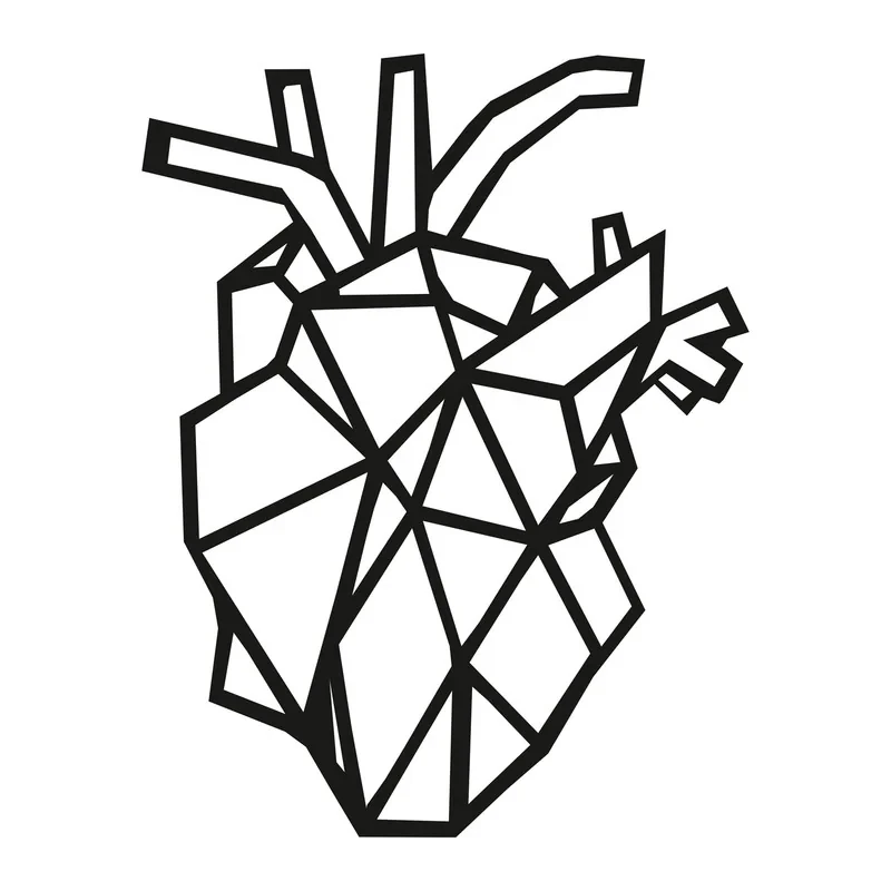 دیوارکوب مدل قلب مینیاتوری