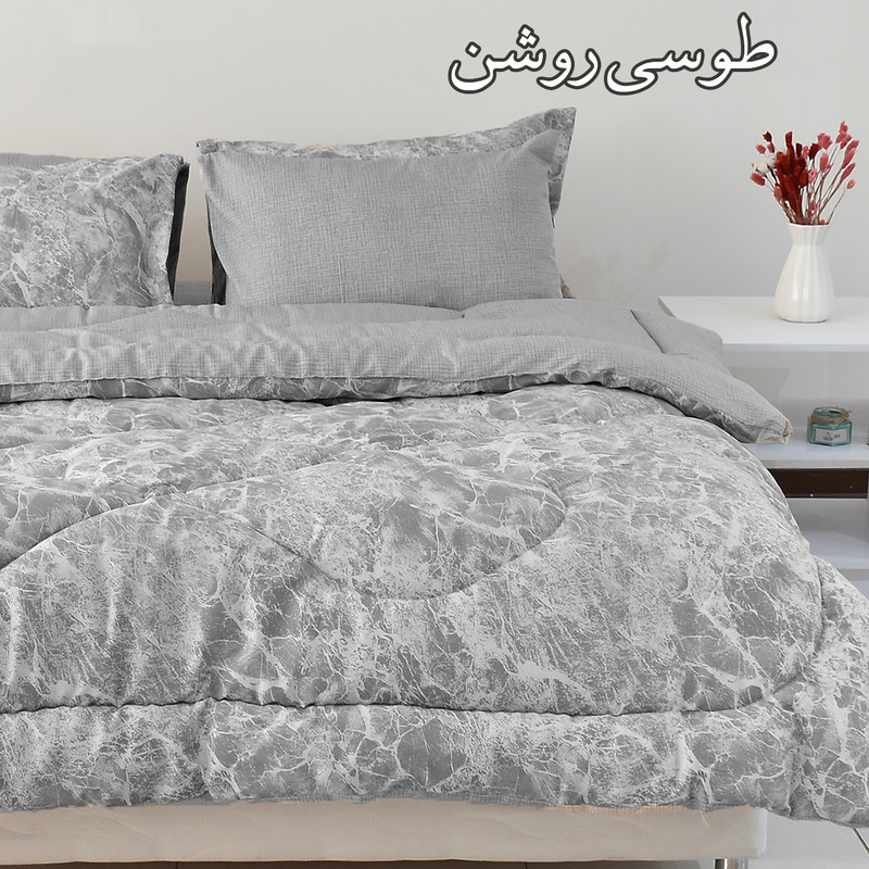 سرویس روتختی بومرنگ مدل Volcano یکنفره 4 تکه