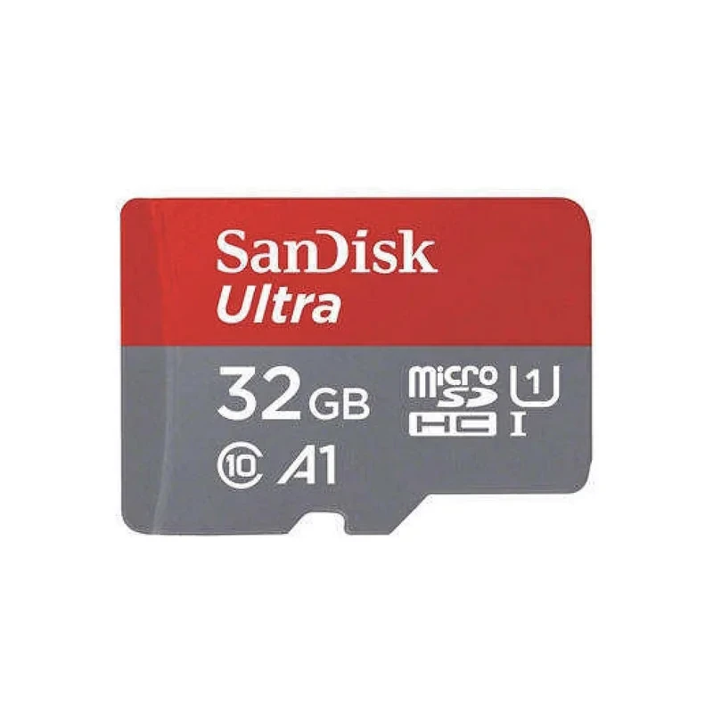 کارت حافظه microSDHC سن دیسک مدل Ultra A1 کلاس 10 استاندارد UHS-I سرعت 100MBps ظرفیت 32 گیگابایت به همراه آداپتور SD