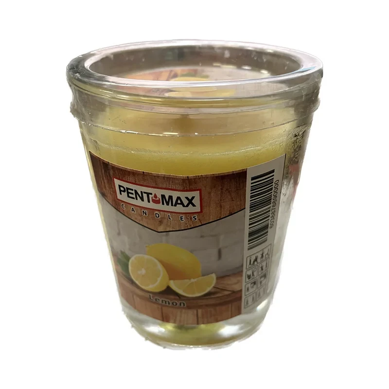 شمع لیوانی پنت مکس مدل عطری لیمو