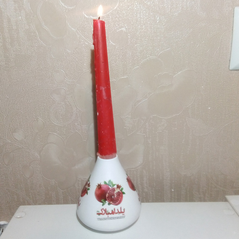 جاشمعی مدل یلدا کد YY 22 بسته دو عددی