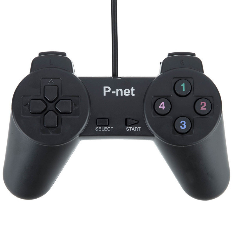 دسته بازی کامپیوتر پی-نت مدل X4 کد P98 بسته 2 عددی