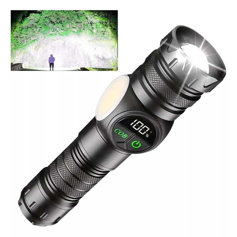 چراغ قوه دستی مدل ES-LIGHT با نور مهتابی