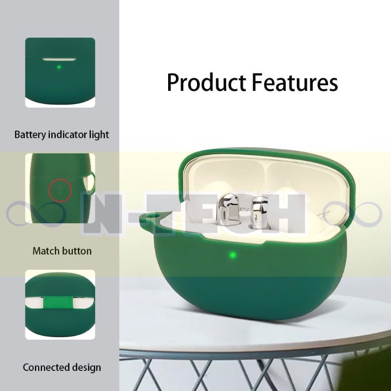 کاور انتک مدل Silicone Case مناسب برای کیس هدفون بی سیم هایلو W1 ANC