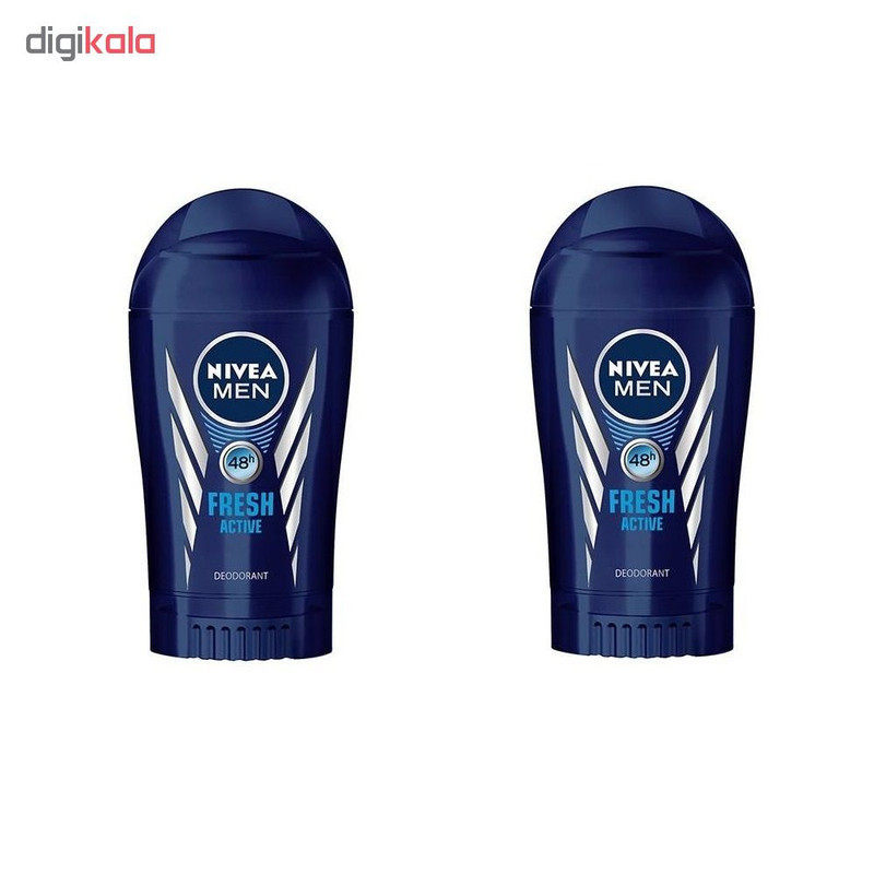 استیک ضد تعریق مردانه نیوآ مدل Fresh Active حجم 40 میلی لیتر مجموعه 2 عددی