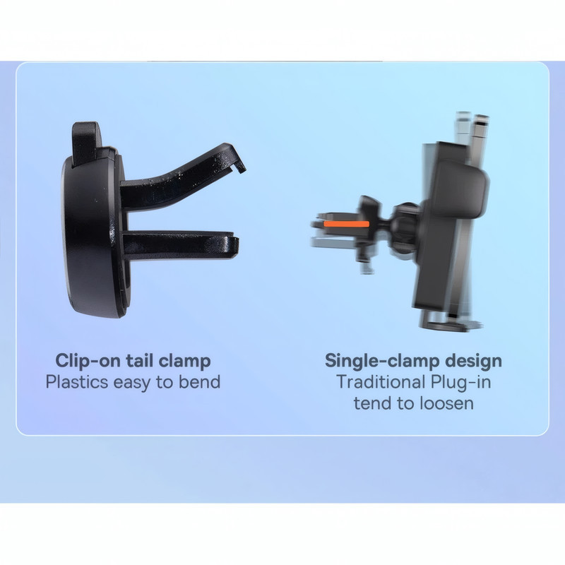 پایه نگهدارنده گوشی موبایل بیسوس مدل Metal Age II Air Outlet Version