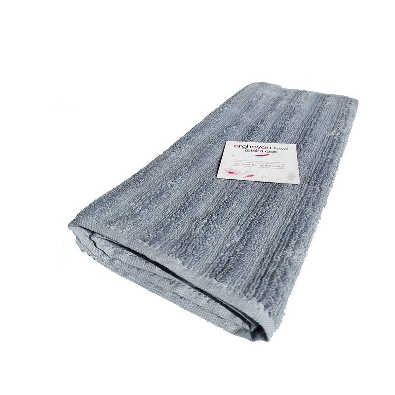 حوله دستی ارغوان مدل کارن سایز 80x40 سانتی متر