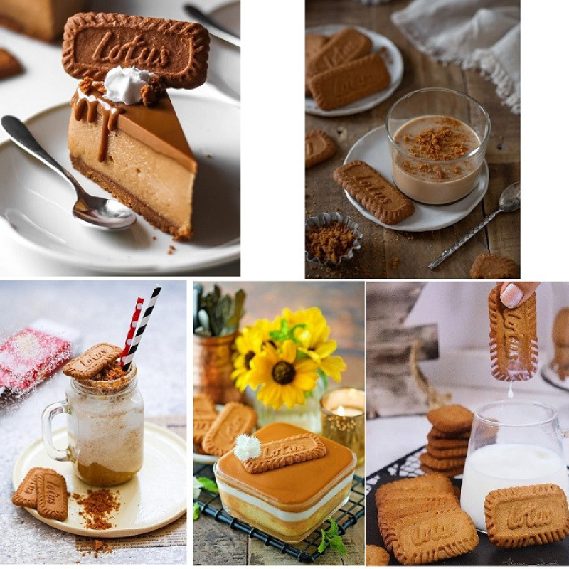 کاتر شیرینی پزی به گز مدل لوتوس