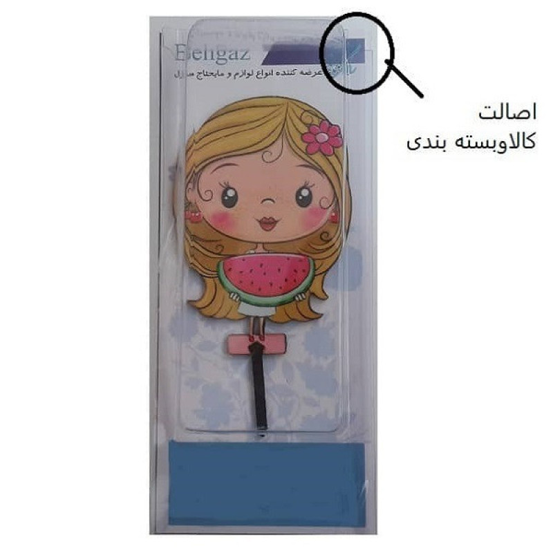 تاپر تزیین کیک بهگز مدل دختر ملوس