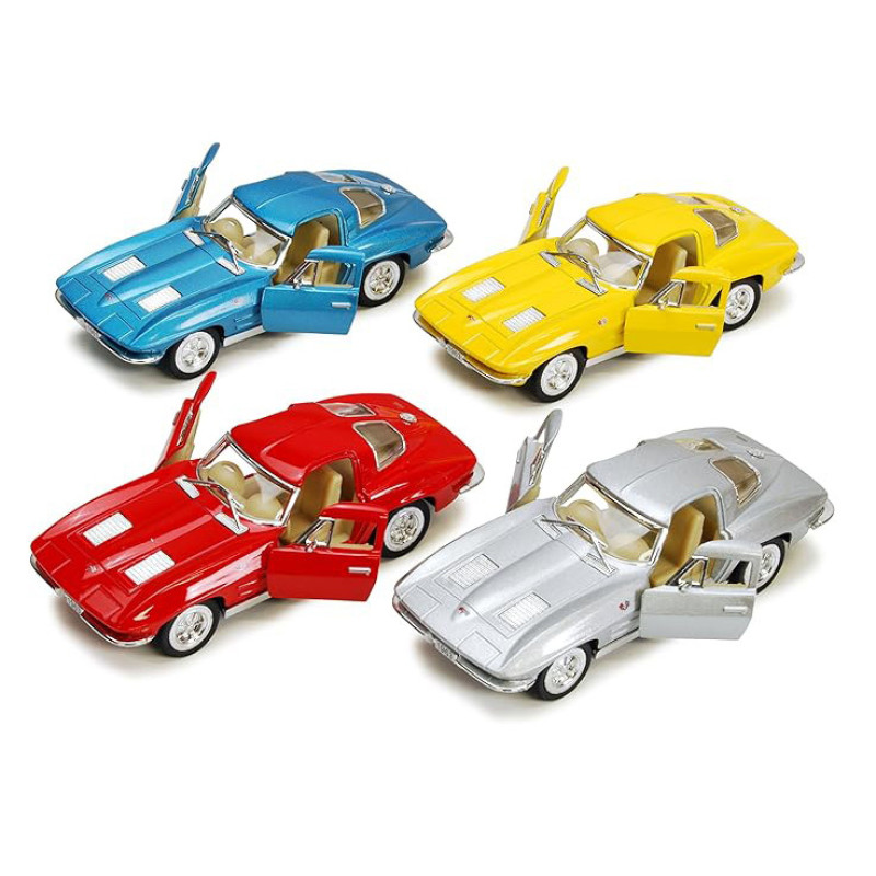 ماشین بازی کینزمارت مدل کوروت استینگ ری Corvette Sting Ray 1963