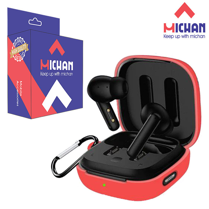 کاور میچان مدل silicone مناسب برای کیس هدفون بی سیم کیو سی وای T13 ANC