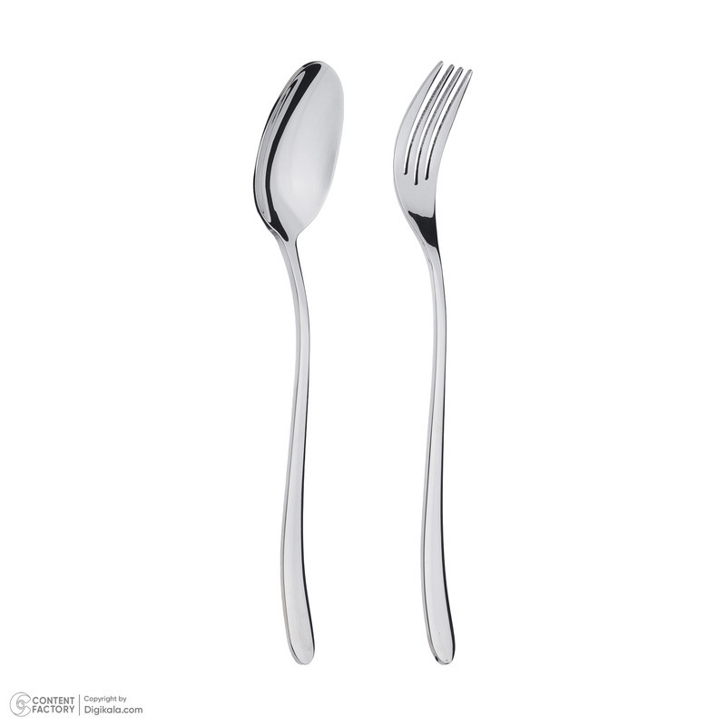 سرویس قاشق و چنگال 12 پارچه ام جی اس مدل DF008-M